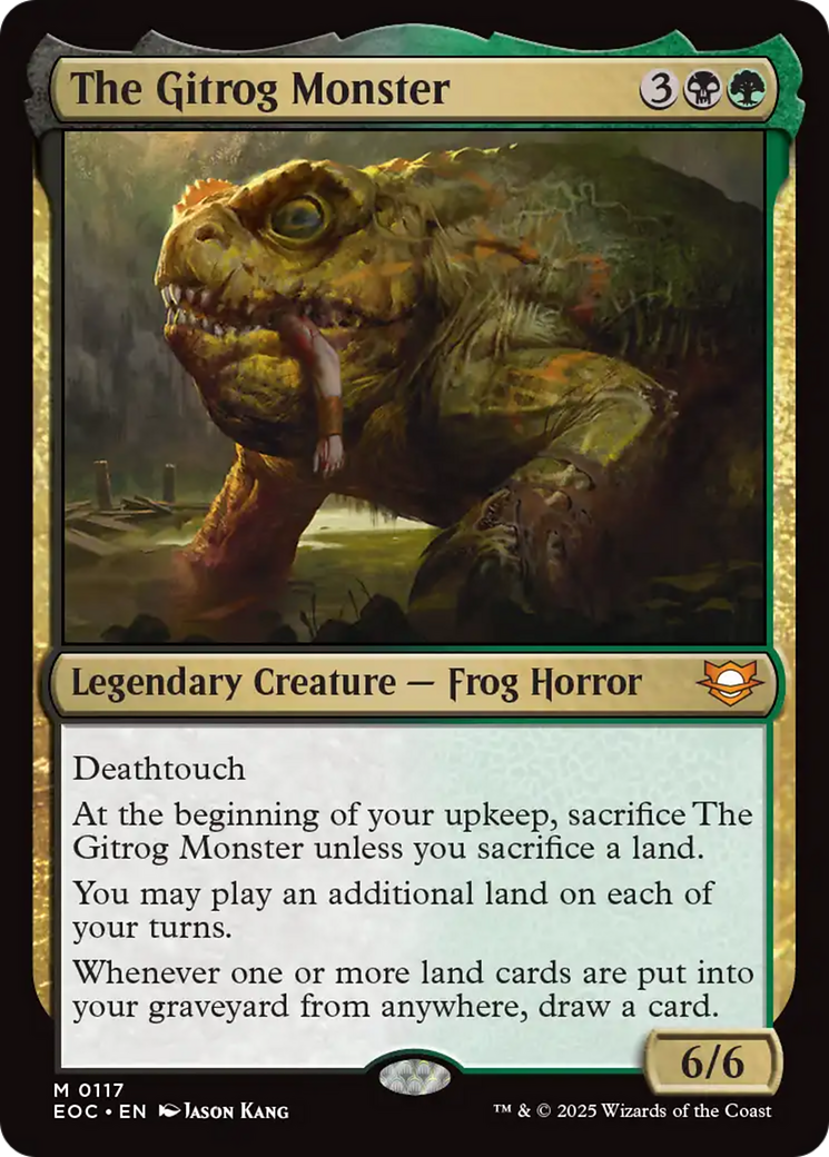 The Gitrog Monster [Edge of Eternities Commander] | The CG Realm