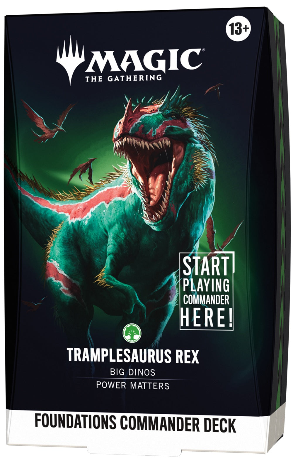 MTG FOUNDATIONS COMMANDER DECK Tramplesaurus Rex