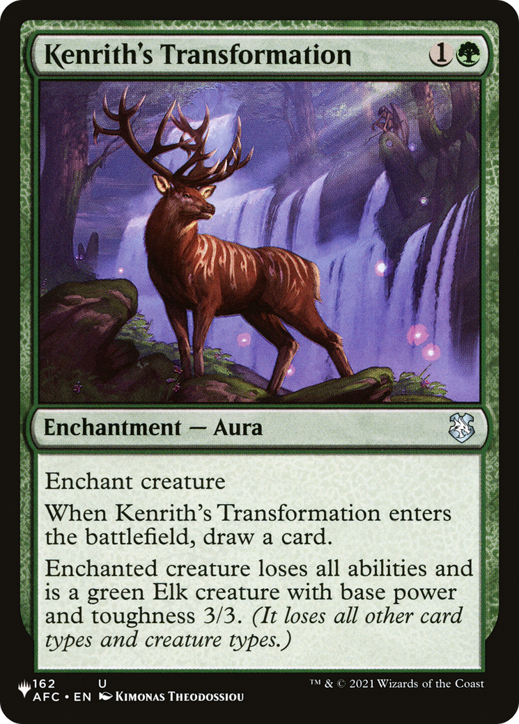 Kenrith's Transformation [The List] | The CG Realm