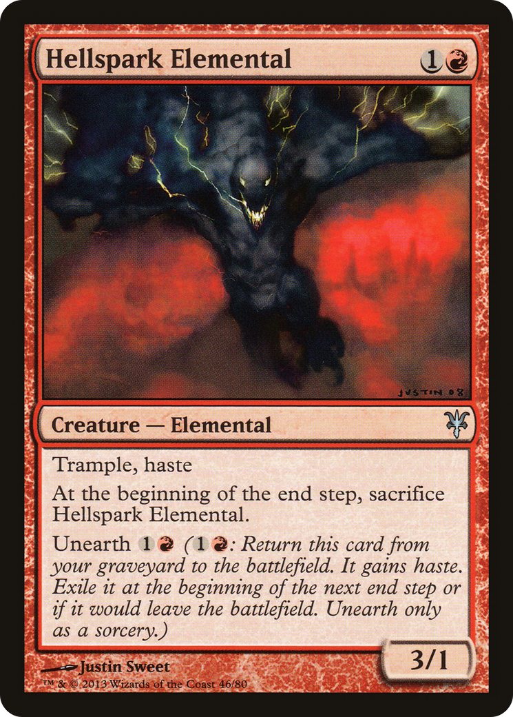 Hellspark Elemental (DDK-046) - Duel Decks: Sorin vs. Tibalt