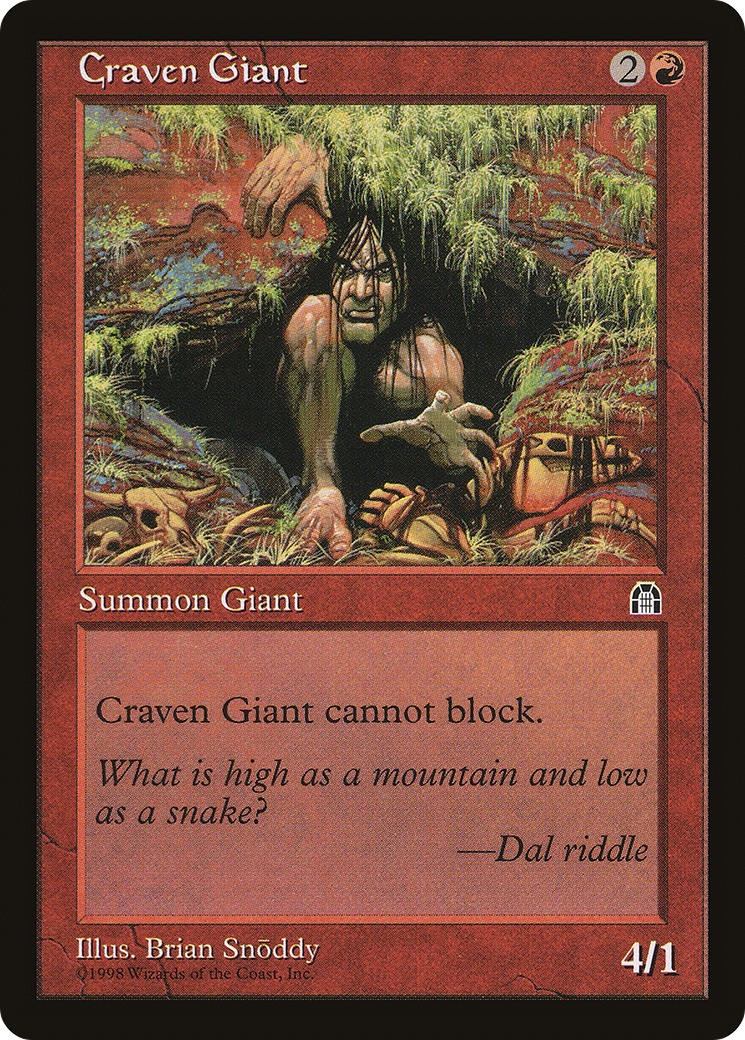 Craven Giant (STH-) - Stronghold