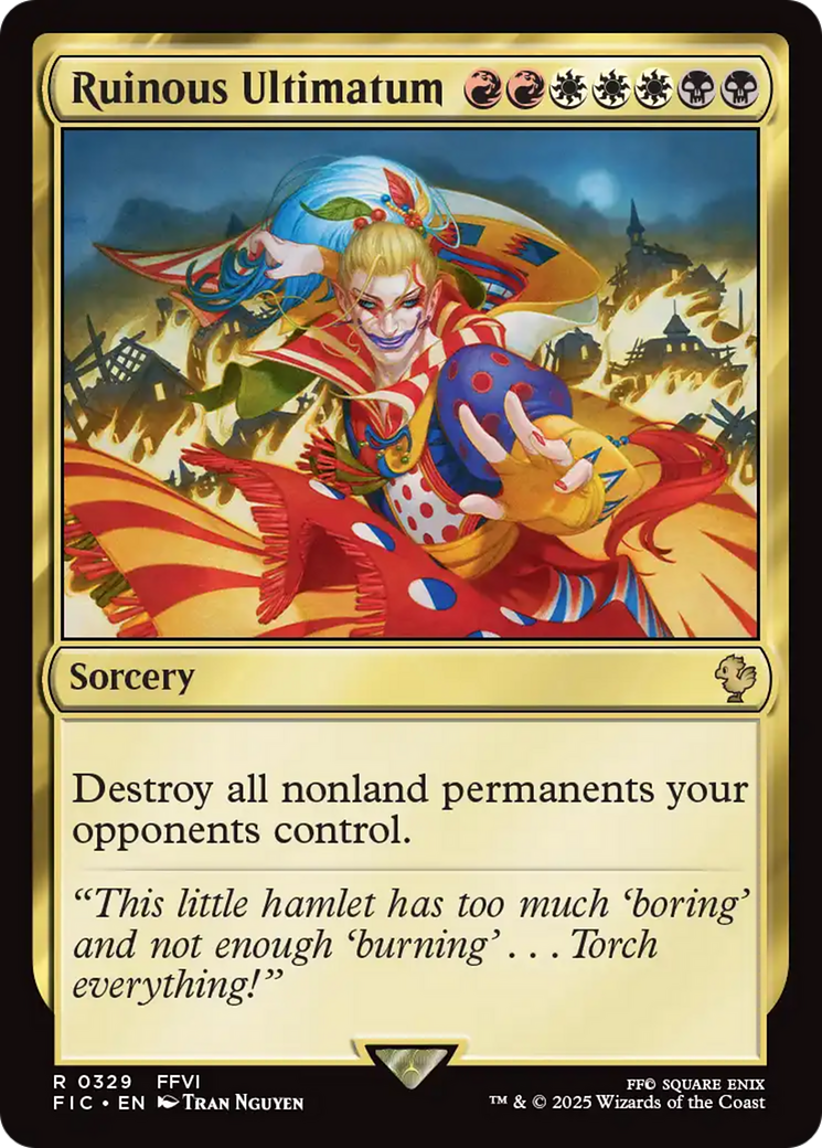 Ruinous Ultimatum [FINAL FANTASY Commander] | The CG Realm