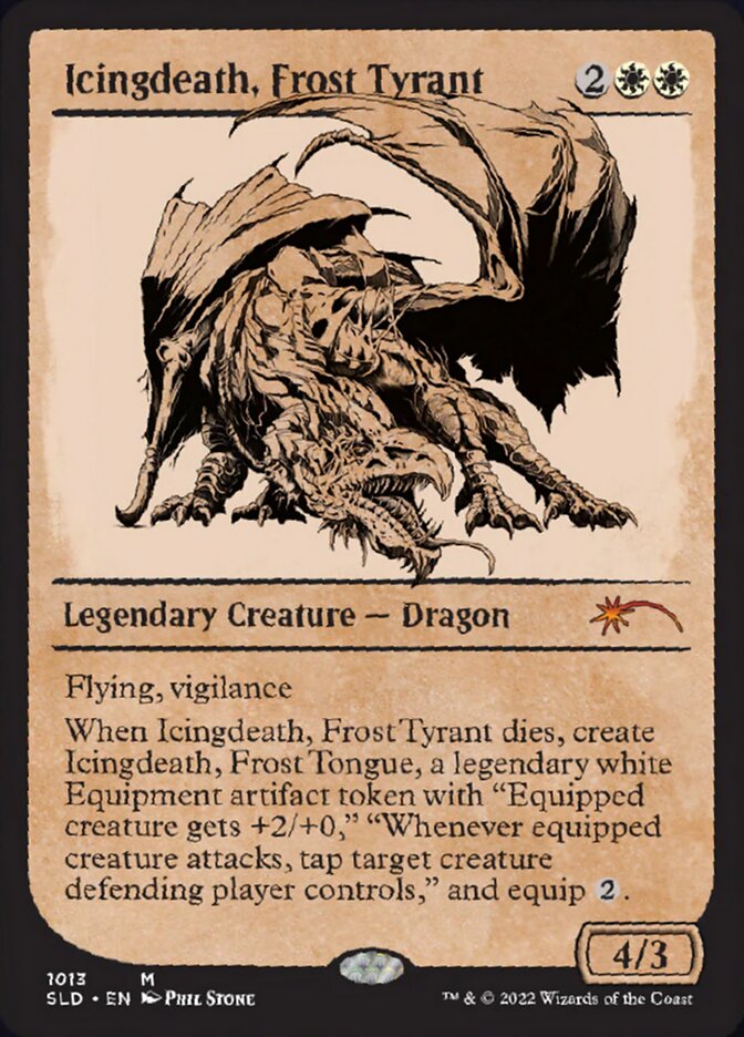 Icingdeath, Frost Tyrant (Showcase) [Secret Lair Drop Series] | The CG Realm