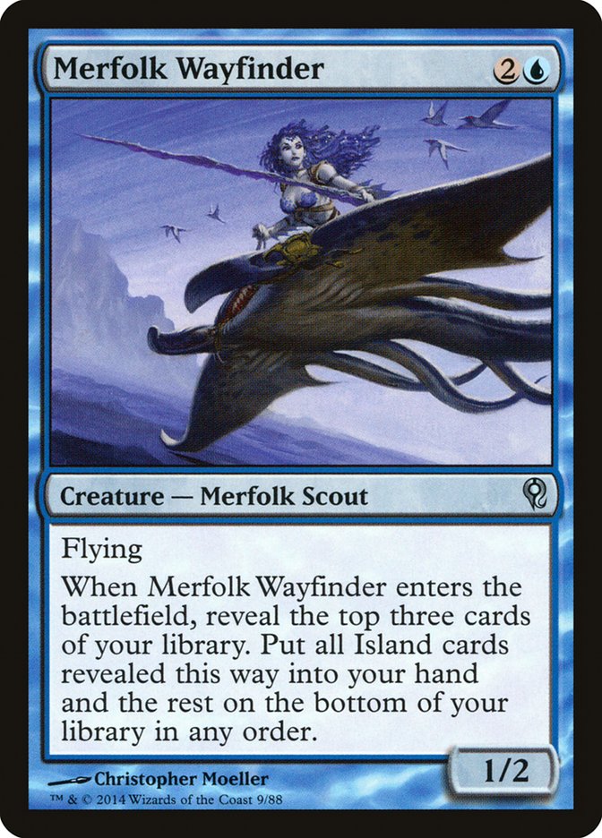 Merfolk Wayfinder [Duel Decks: Jace vs. Vraska] | The CG Realm