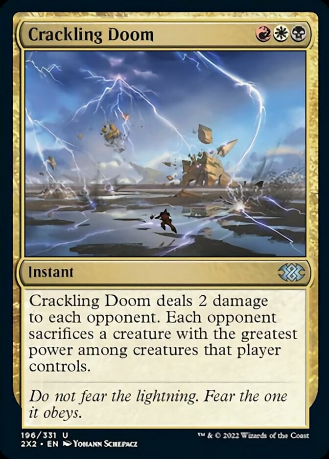Crackling Doom [Double Masters 2022] | The CG Realm