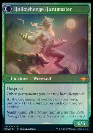 Avabruck Caretaker (PRE-187) - Innistrad: Crimson Vow Promos: (Double Faced Transform) Foil
