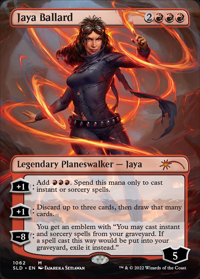 Jaya Ballard (Borderless) [Secret Lair Drop Series] | The CG Realm