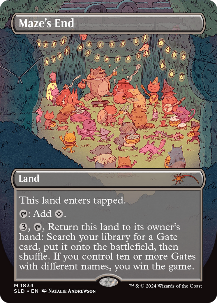 Maze's End (Rainbow Foil) [Secret Lair Drop Series] | The CG Realm