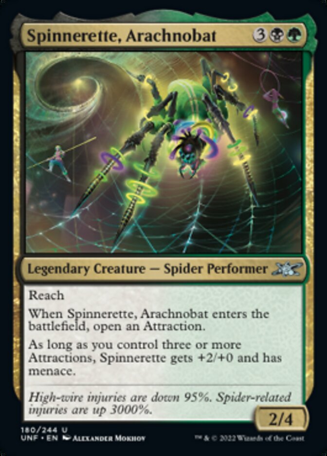 Spinnerette, Arachnobat [Unfinity] | The CG Realm