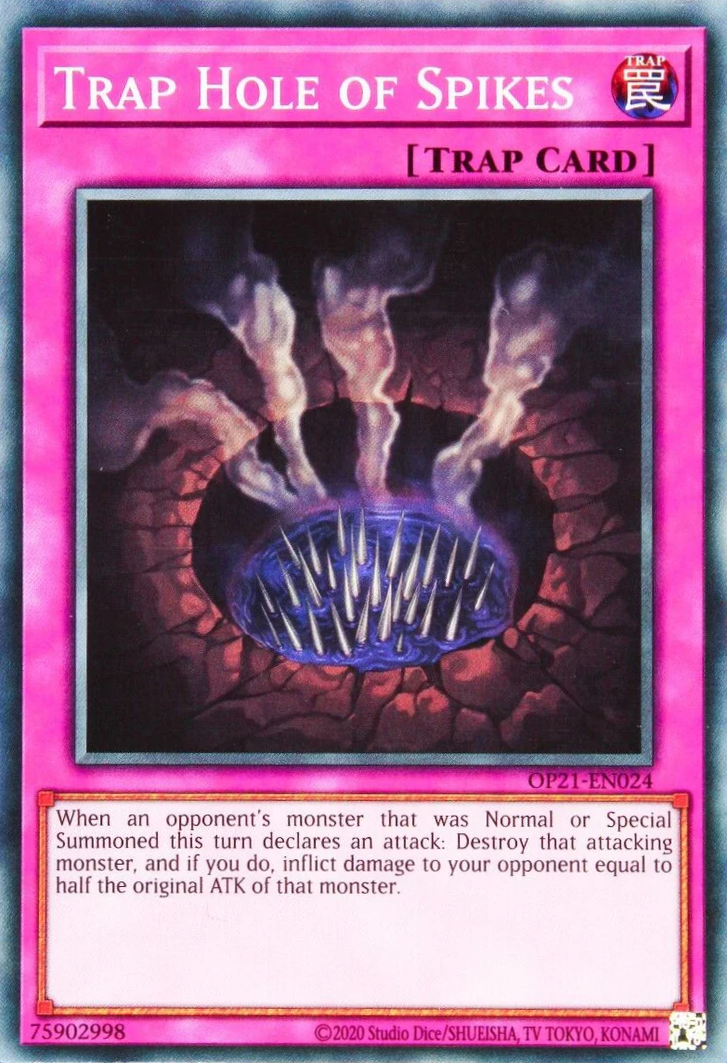 Trap Hole of Spikes [OP21-EN024] Common | The CG Realm