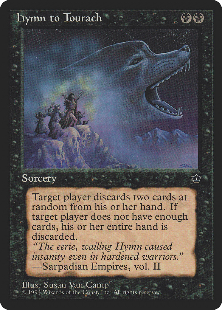 Hymn to Tourach (Van Camp) (FEM-) - Fallen Empires