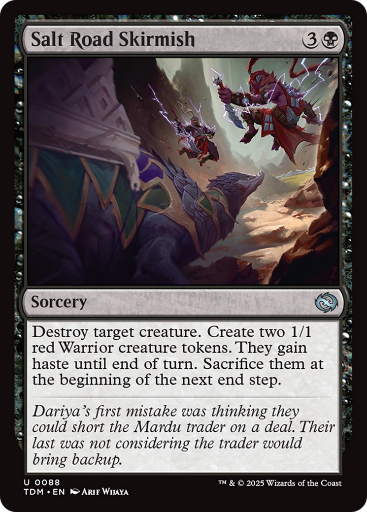 Salt Road Skirmish [Tarkir: Dragonstorm] | The CG Realm