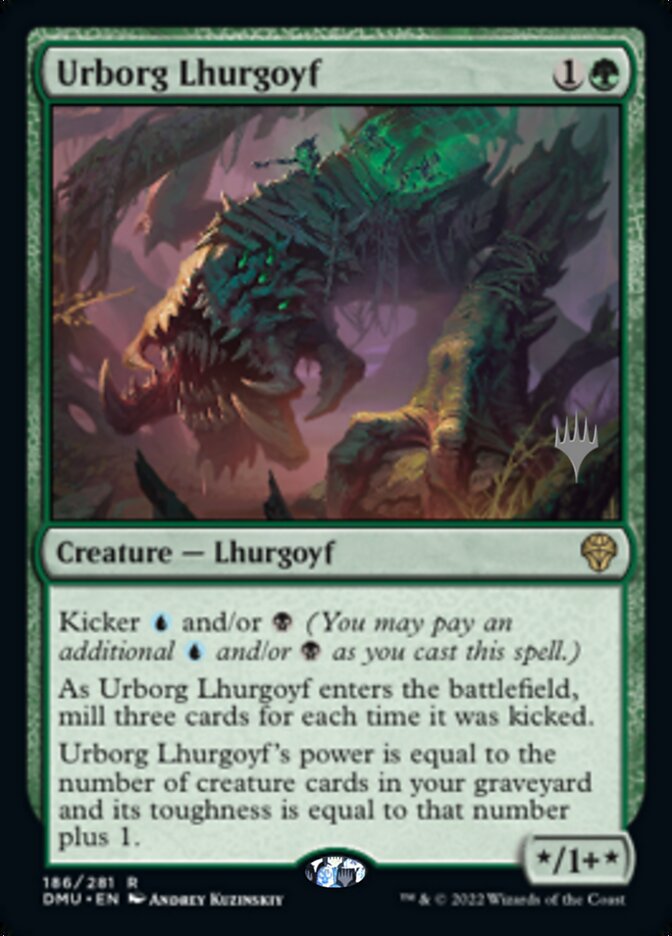 Urborg Lhurgoyf (Promo Pack) [Dominaria United Promos] | The CG Realm
