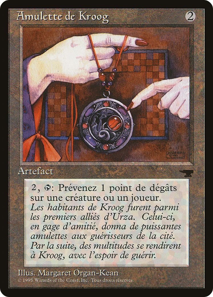 Amulet of Kroog (French) - "Amulette de Kroog" (REN-) - Renaissance