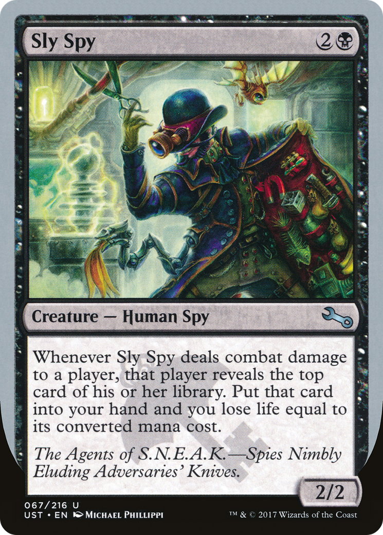 Sly Spy (E) (UST-67E) - Unstable