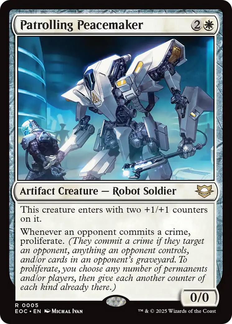 Patrolling Peacemaker [Edge of Eternities Commander] | The CG Realm