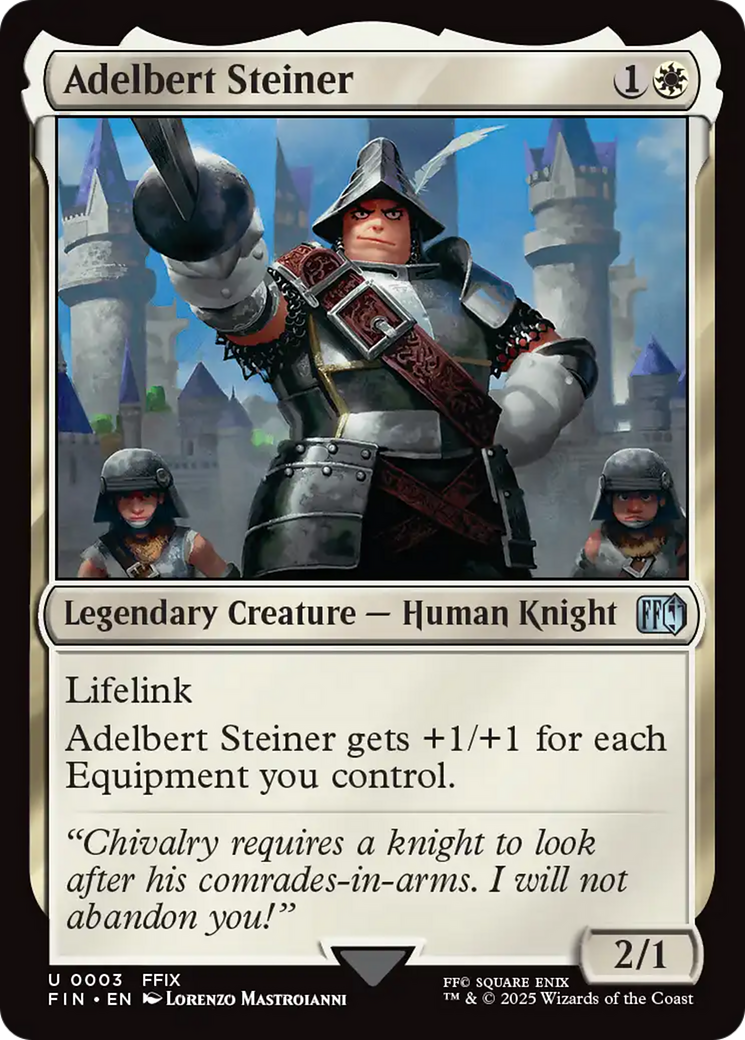 Adelbert Steiner [FINAL FANTASY] | The CG Realm