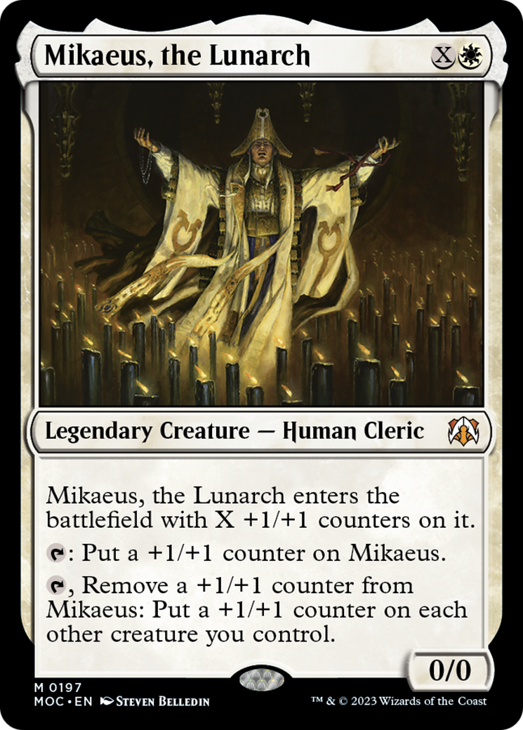 Mikaeus, the Lunarch [March of the Machine Commander] | The CG Realm