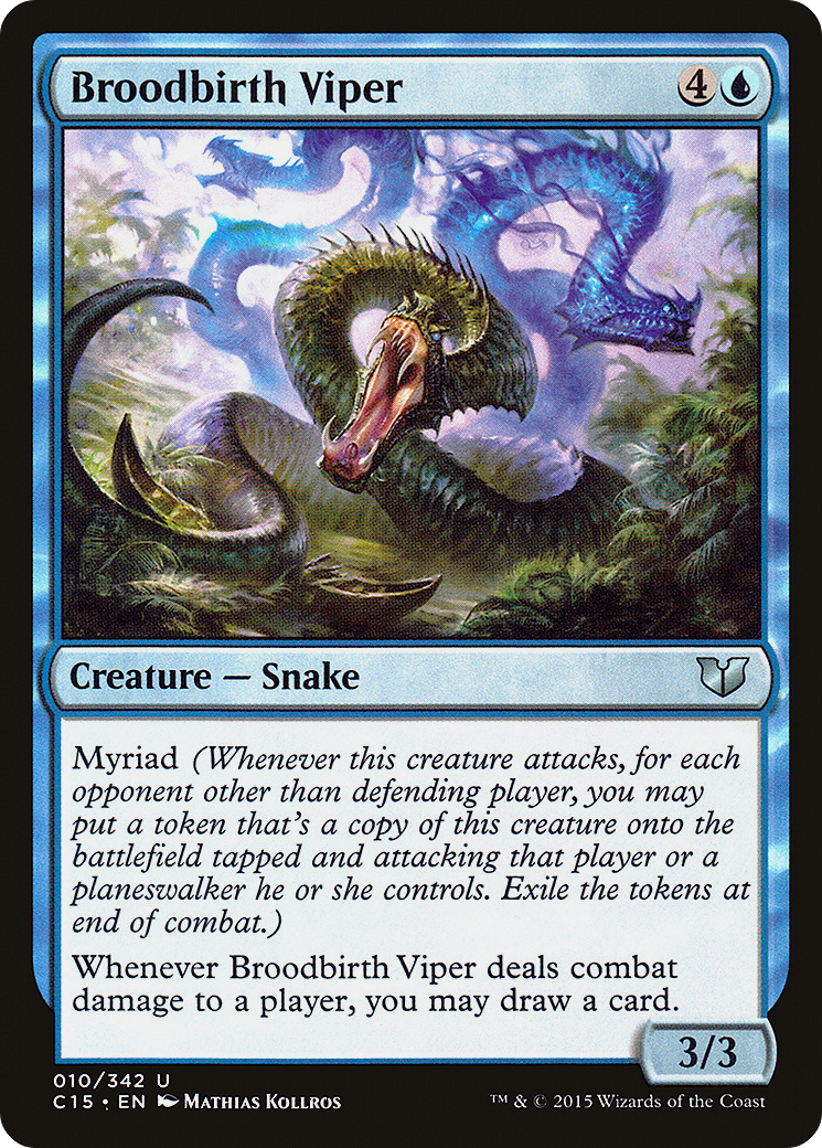 Broodbirth Viper (C15-010) - Commander 2015