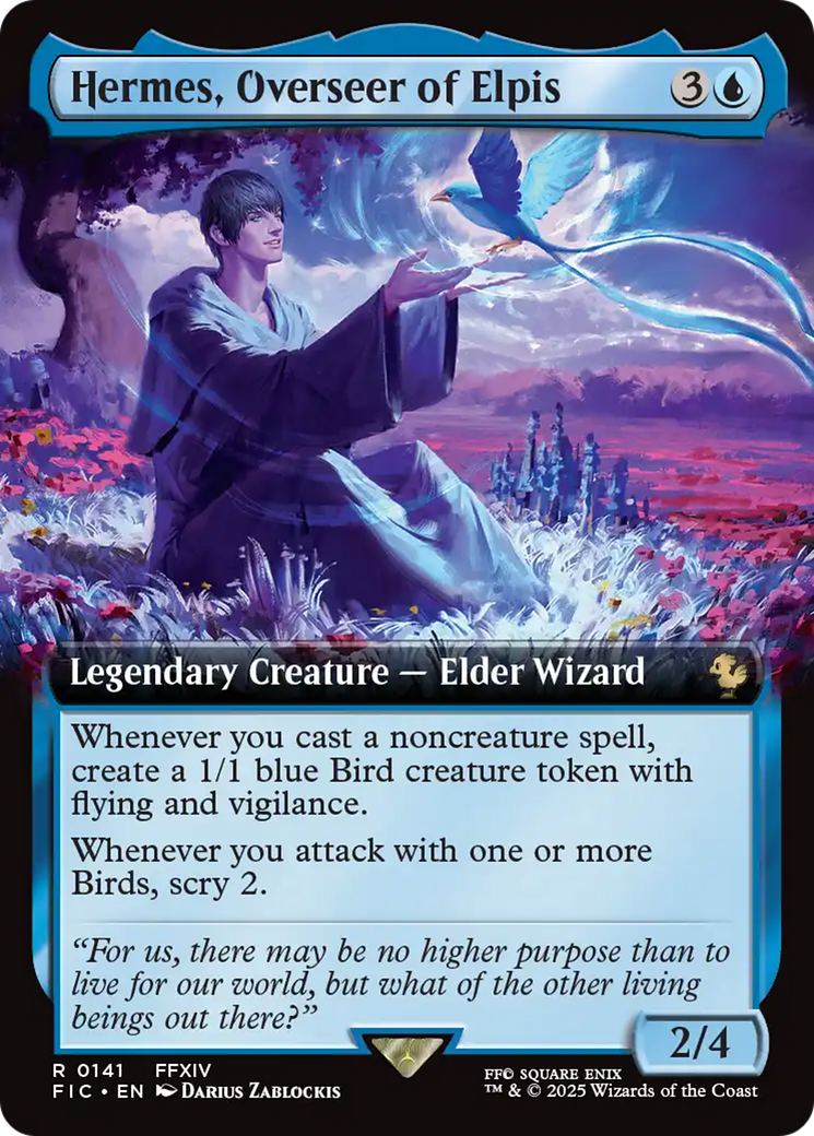 Hermes, Overseer of Elpis (Extended Art) [FINAL FANTASY Commander] | The CG Realm