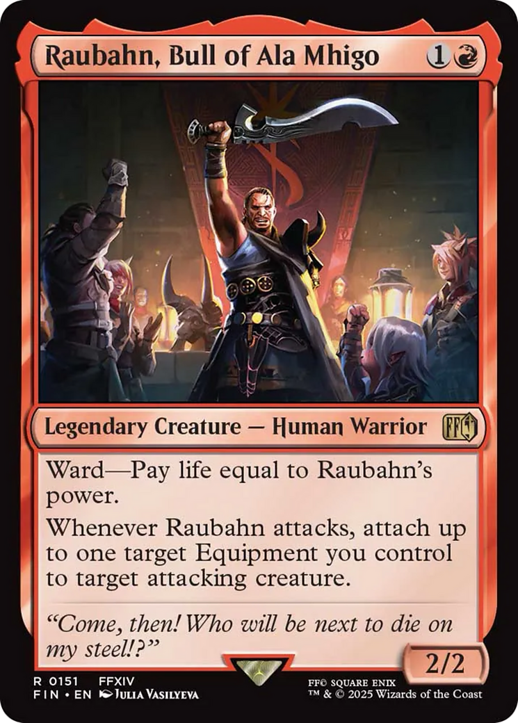 Raubahn, Bull of Ala Mhigo [FINAL FANTASY] | The CG Realm