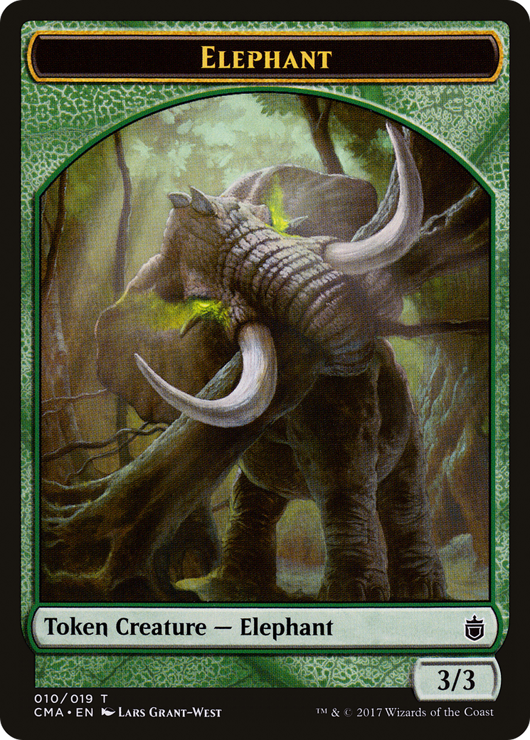 Elephant Token (010) (CMA-010) - Commander Anthology Tokens