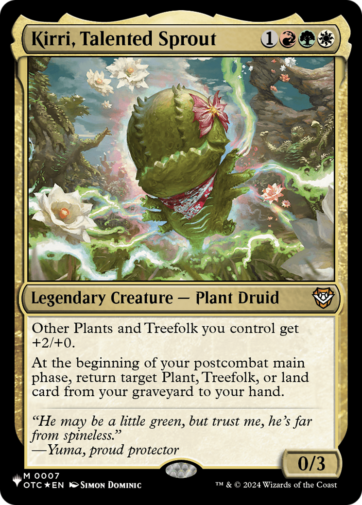 Kirri, Talented Sprout (OTC) [The List] | The CG Realm