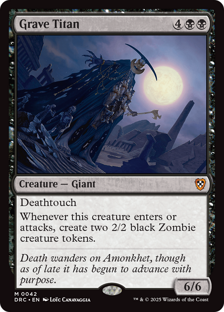 Grave Titan [Aetherdrift Commander] | The CG Realm
