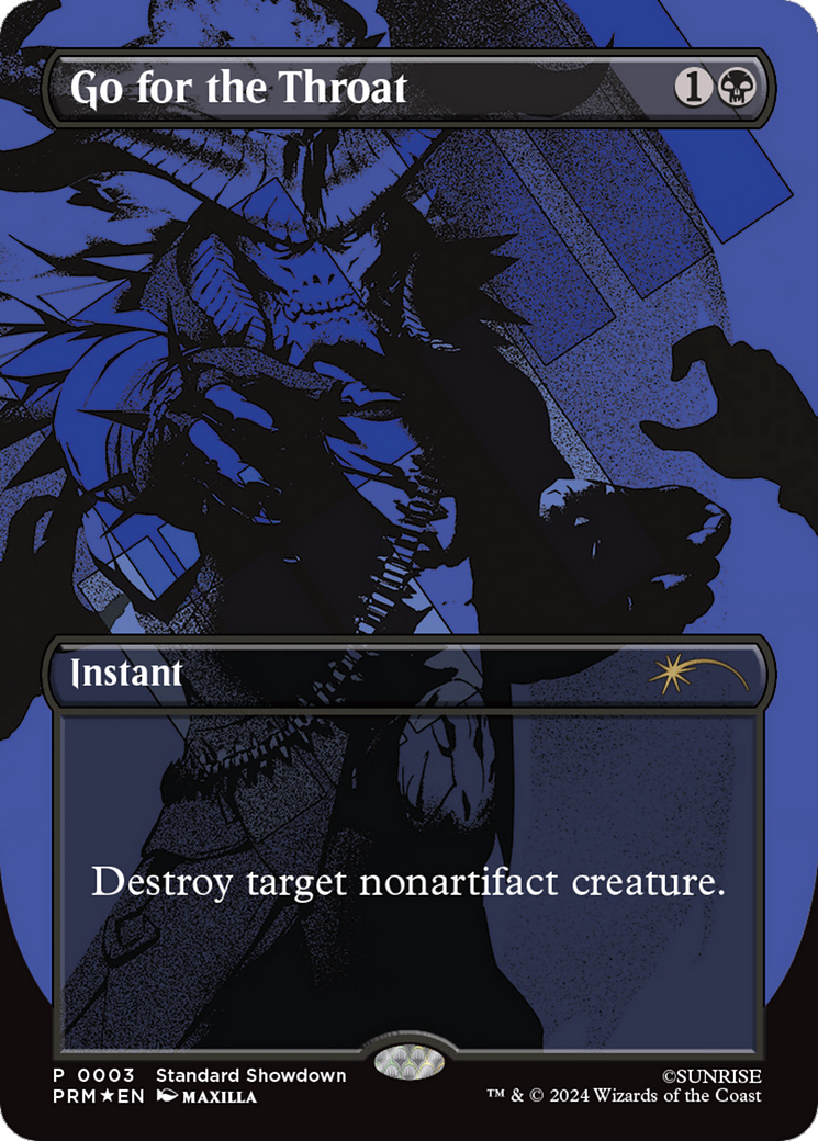 Go for the Throat [Standard Showdown Promos] | The CG Realm