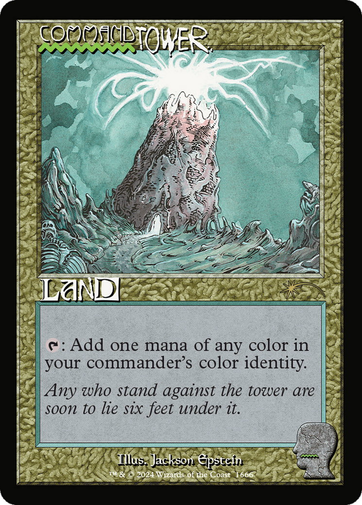 Command Tower (1666) (SLD-1666) - Secret Lair Drop Foil