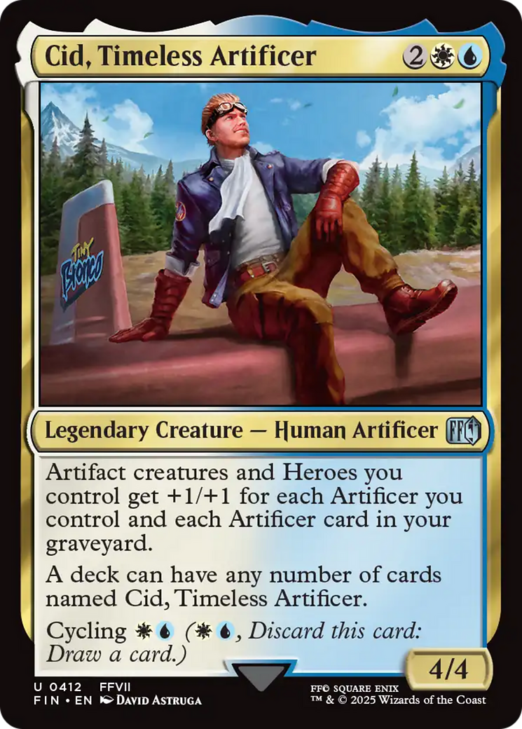 Cid, Timeless Artificer (0412) [FINAL FANTASY] | The CG Realm