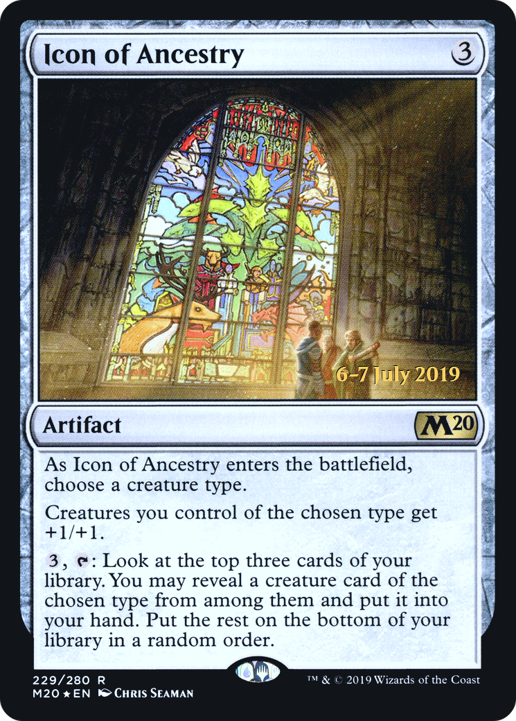 Icon of Ancestry (PRE-229) - Core Set 2020 Promos Foil