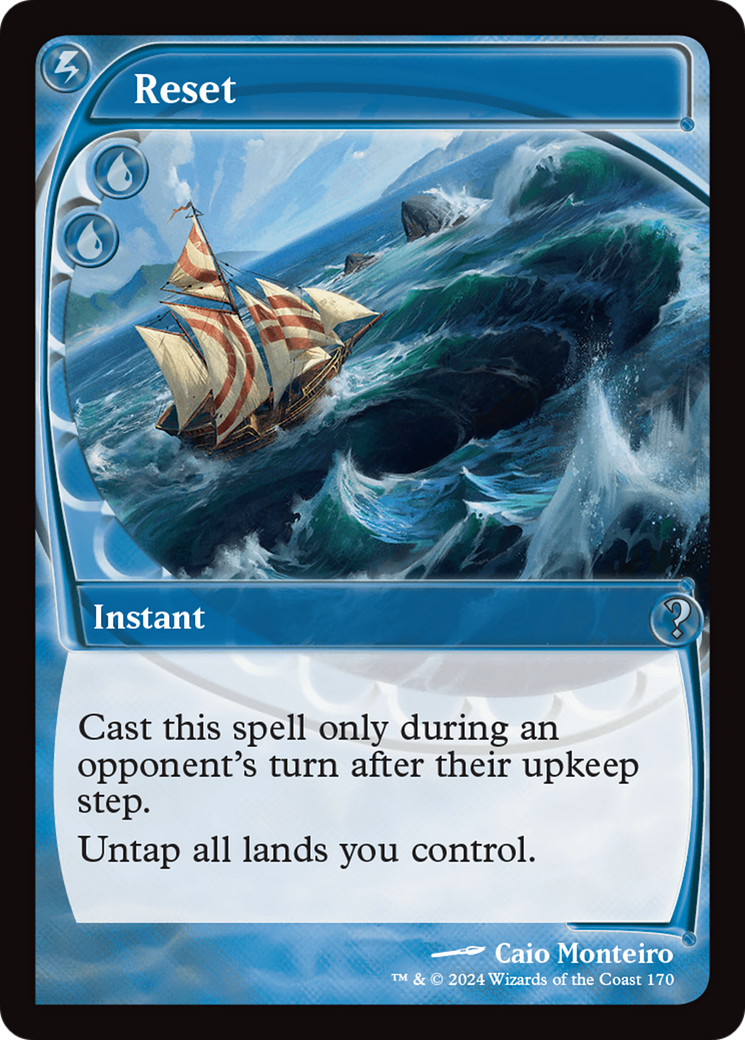 Reset (Future Sight) [Mystery Booster 2] | The CG Realm