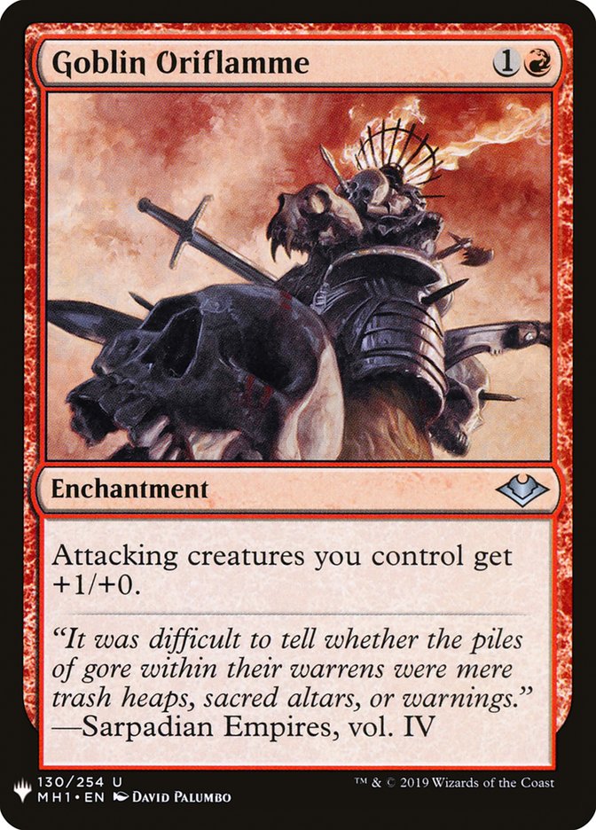 Goblin Oriflamme [Mystery Booster] | The CG Realm