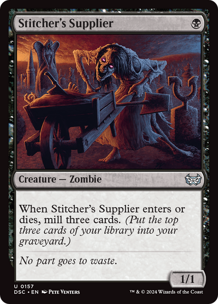 Stitcher's Supplier [Duskmourn: House of Horror Commander] | The CG Realm
