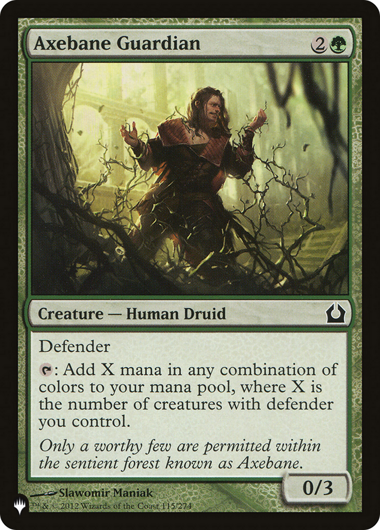 Axebane Guardian [The List] | The CG Realm