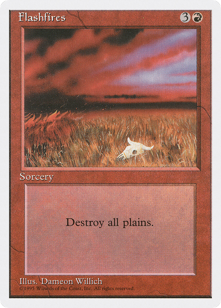 Flashfires (4ED-) - Fourth Edition