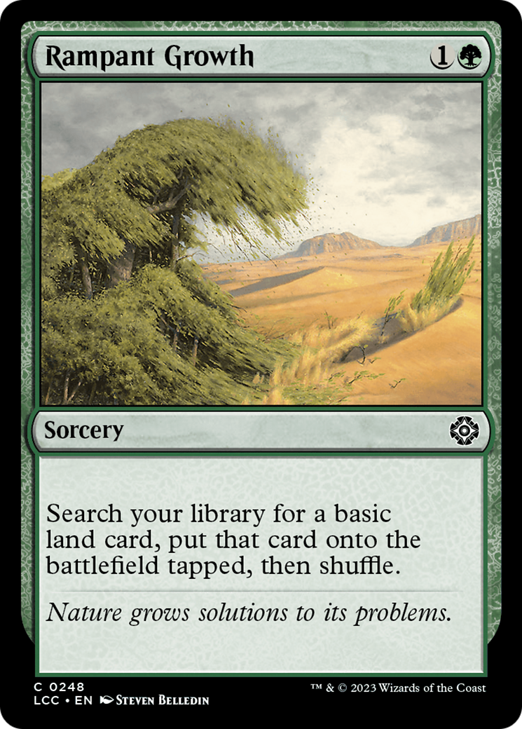 Rampant Growth [The Lost Caverns of Ixalan Commander] | The CG Realm