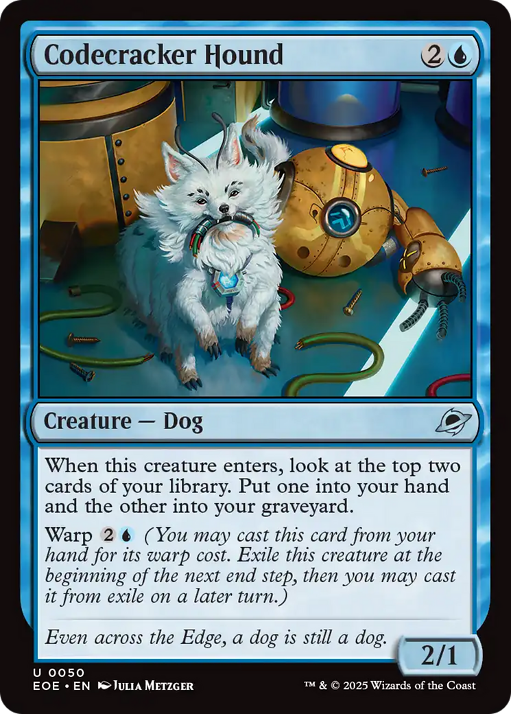 Codecracker Hound [Edge of Eternities] | The CG Realm