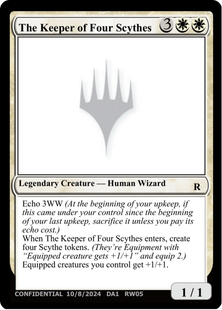 The Keeper of Four Scythes [Unknown Event] | The CG Realm
