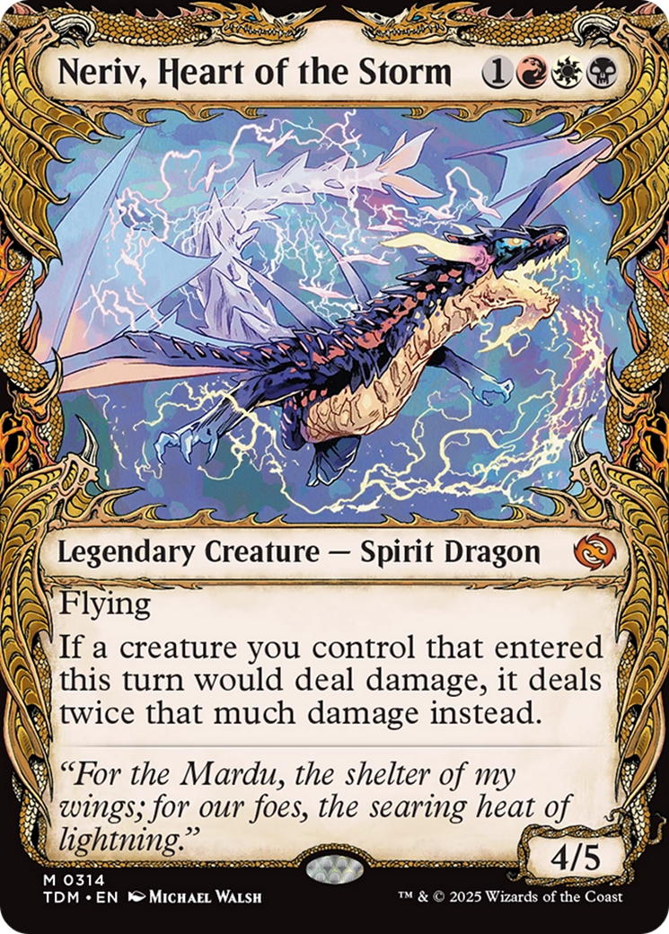 Neriv, Heart of the Storm (Showcase) [Tarkir: Dragonstorm] | The CG Realm