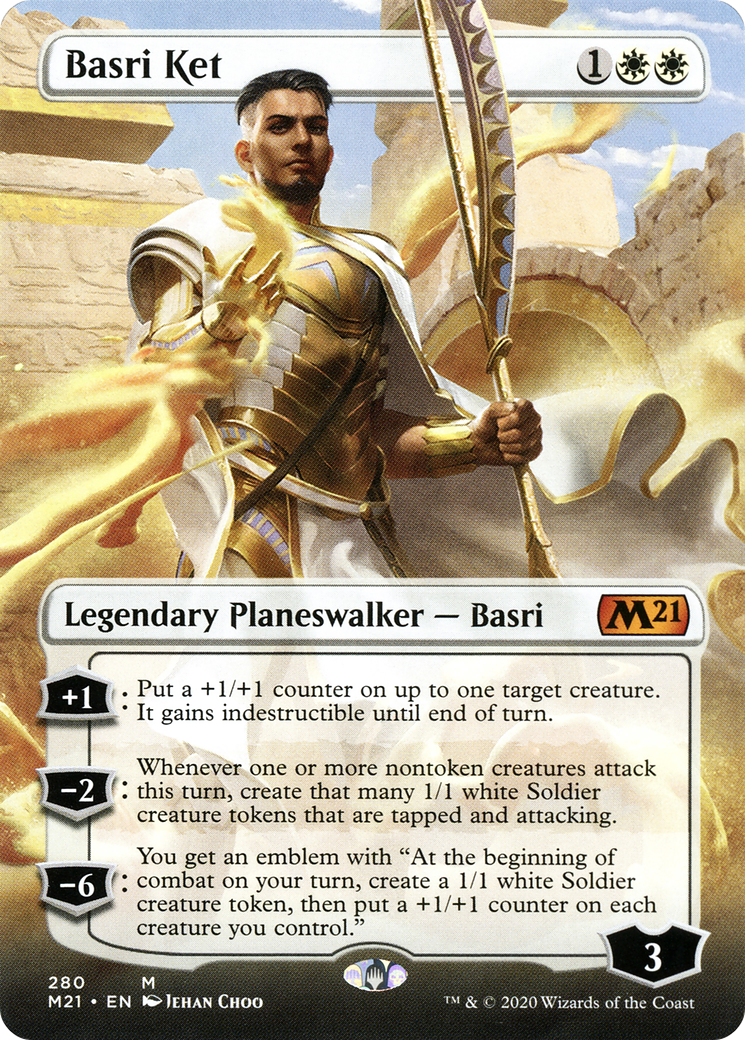 Basri Ket (Borderless) (M21-280) - Core Set 2021