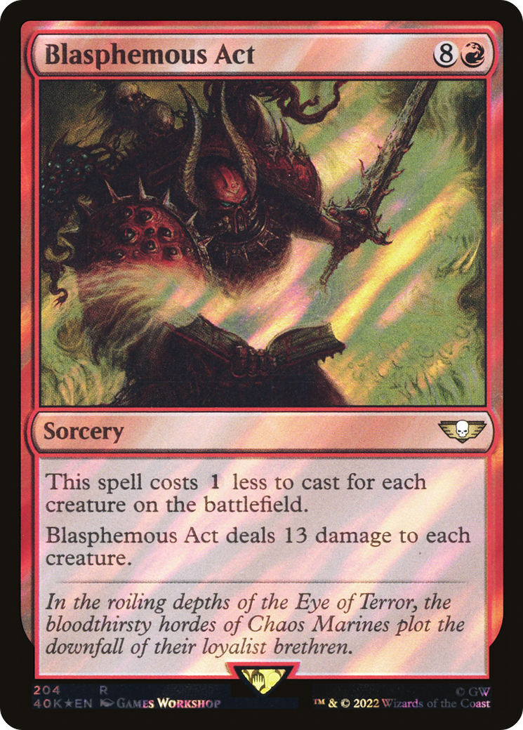 Blasphemous Edict [Edge of Eternities Promo Pack] | The CG Realm