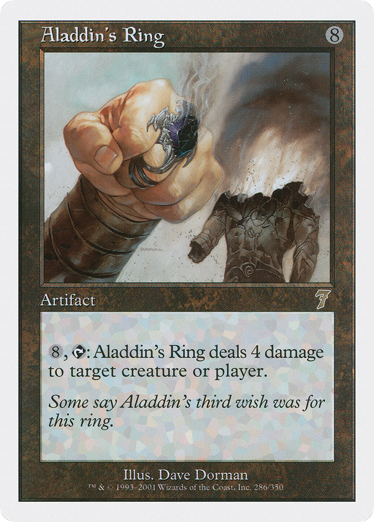Aladdin's Ring (7ED-286) - 7th Edition