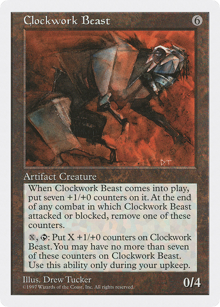 Clockwork Beast (5ED-) - Fifth Edition