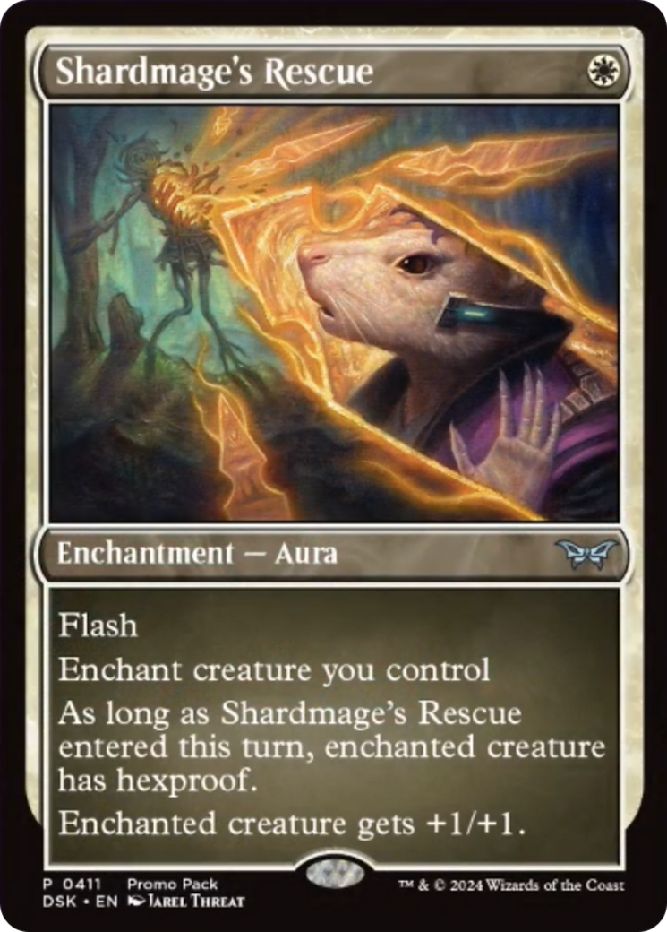 Shardmage's Rescue (Promo Pack) [Duskmourn: House of Horror Promos] | The CG Realm