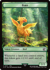 Hero (0008) // Bird (0017) Double-Sided Token [FINAL FANTASY Tokens] | The CG Realm