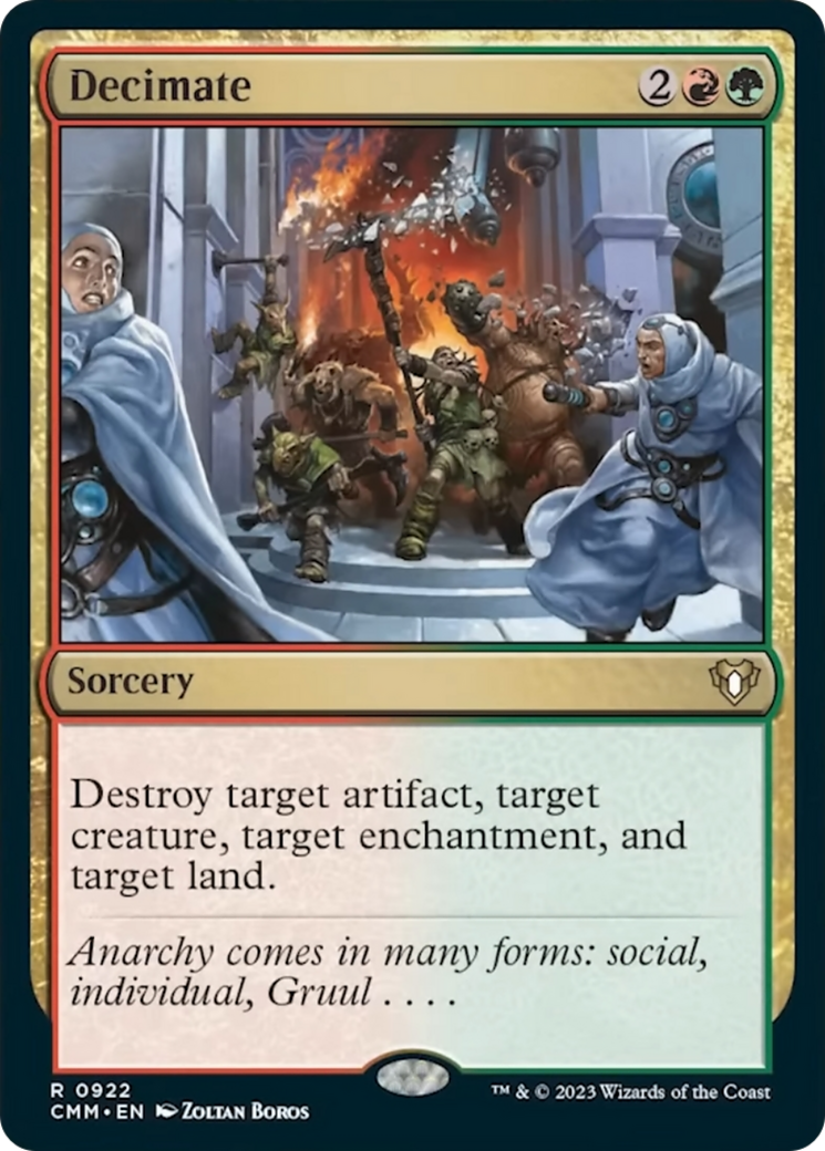 Decimate [Commander Masters] | The CG Realm