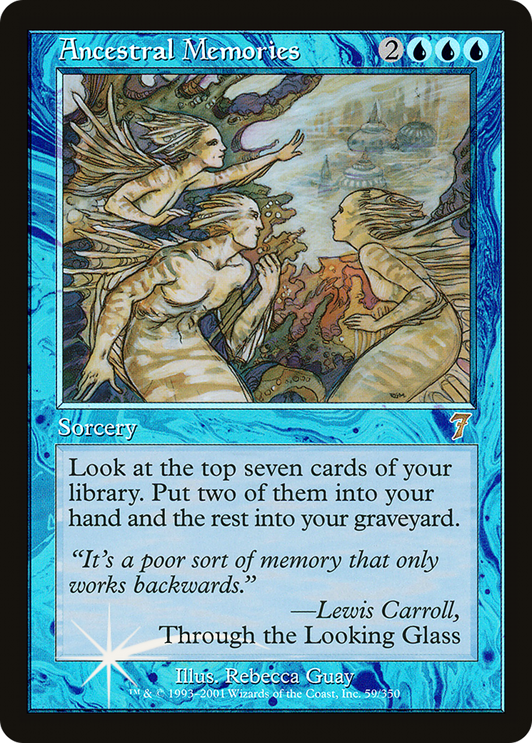 Ancestral Memories (7ED-059) - 7th Edition Foil