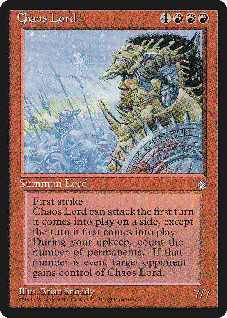 Chaos Lord (ICE-) - Ice Age